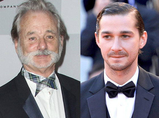 Bill Murray, Shia LaBeouf Bill Murray, Shia LaBeouf